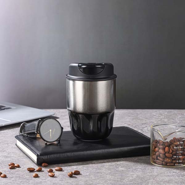 แก้วกาแฟสแตนเลสเก็บความร้อน-เย็นสุดหรู - Image 9