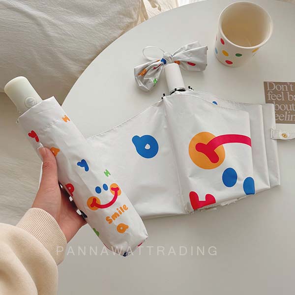 ร่มพับผ้าพิมพ์ลายกัน UV 3 ตอน - Image 3