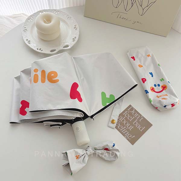 ร่มพับผ้าพิมพ์ลายกัน UV 3 ตอน - Image 4