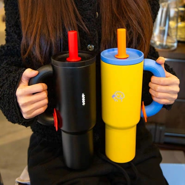 แก้วสแตนเลสเก็บอุณหภูมิ สไตล์ชาโคแล็บ 1200 ml. - Image 2