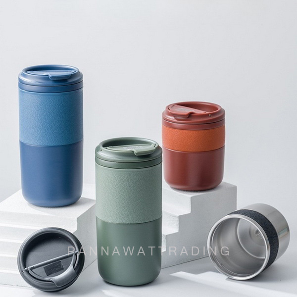 Coffee Tumbler แก้วกาแฟเก็บความเย็นแบบเรียบๆ