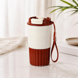 แก้ว Tumbler พกพาเก็บความเย็น ดีไซน์กะทัดรัดใส่ช่องวางแก้วในรถได้