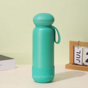 กระติกน้ำสแตนเลสมีหูหิ้ว สีพาสเทล รับทำของพรีเมียม